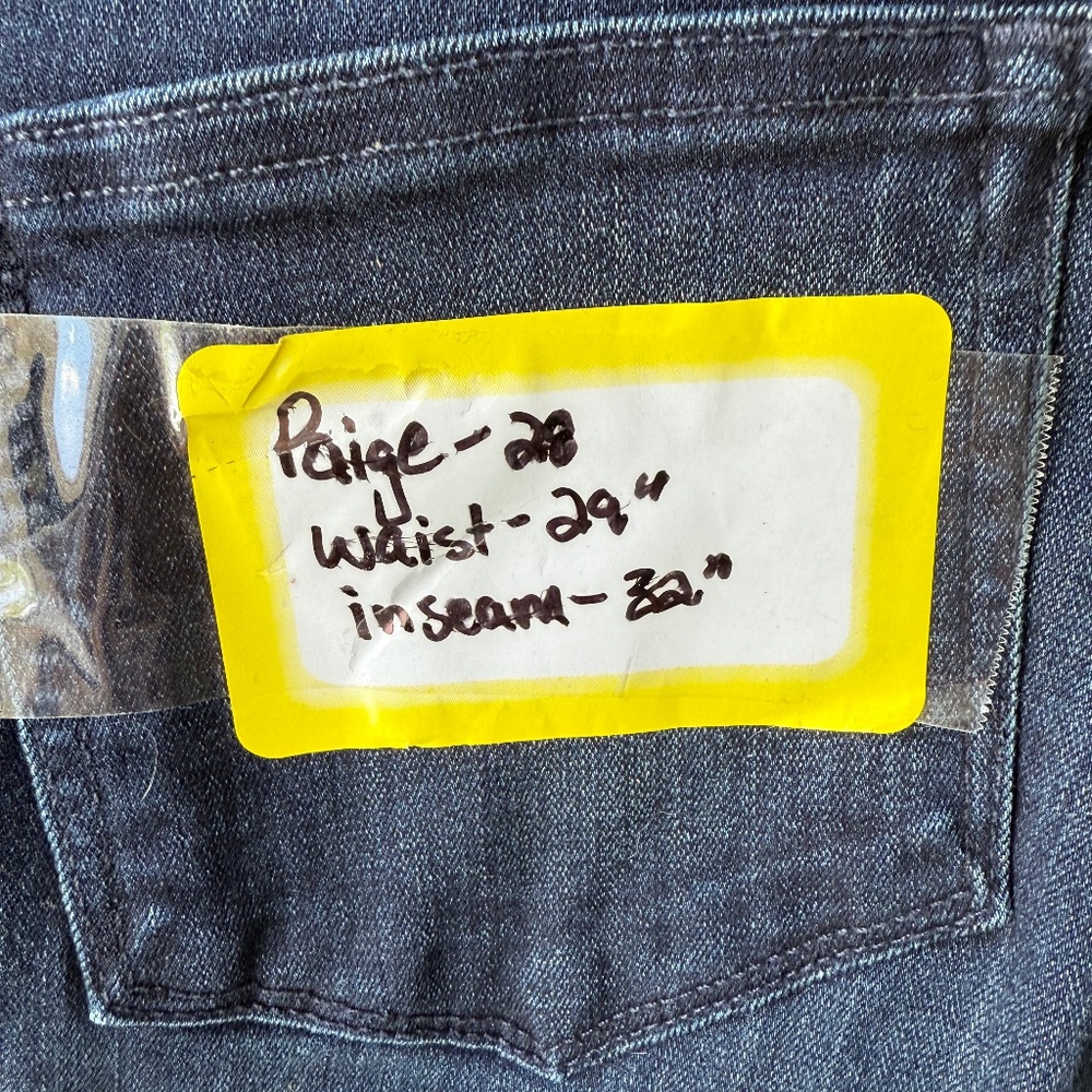 Paige Straight Leg Size 28